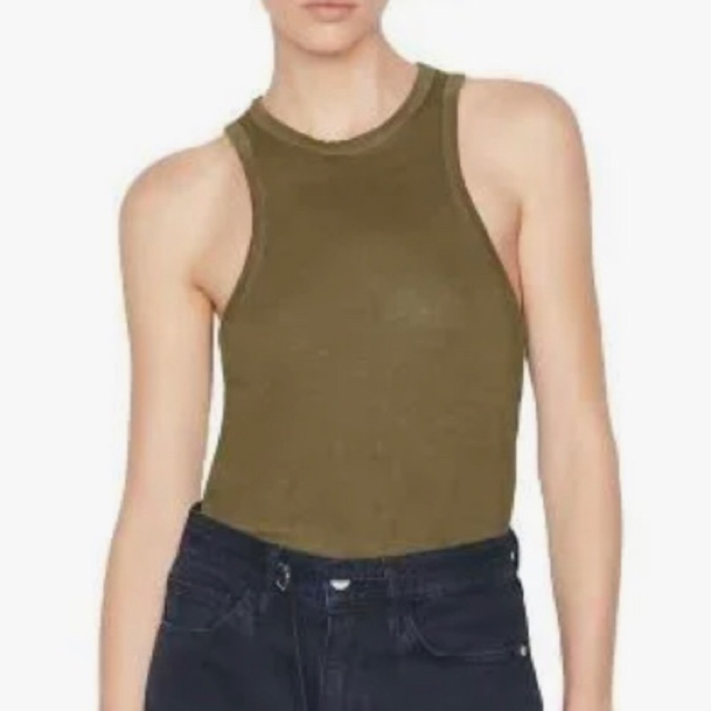 Frame Organic Linen Tank Top